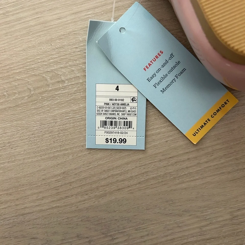 Girls Cat & Jack Ballet Flats, 4, Pink